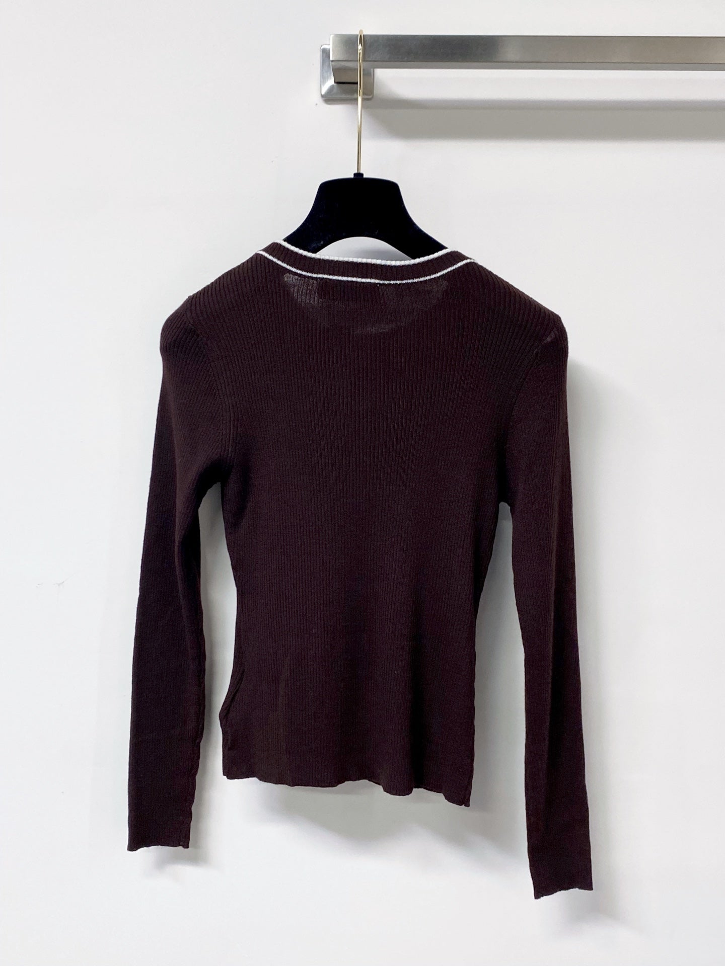 MIUMIU 26S RIBBED KNIT SWEATER 1483
