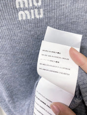 MIUMIU 26S RIBBED KNIT SWEATER 1480