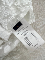 LV SLEEVELESS TOP WITH SCALLOPED LACE HEM 263195