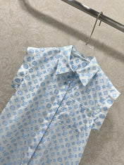 LV SLEEVELESS LOGO PRINT TOP 269949