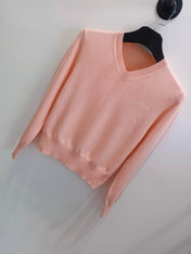 MIUMIU 26S V-NECK KNIT SWEATER 1570