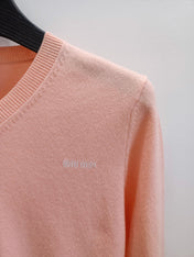 MIUMIU 26S V-NECK KNIT SWEATER 1570