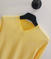MIUMIU 26S V-NECK KNIT SWEATER 1569