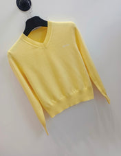 MIUMIU 26S V-NECK KNIT SWEATER 1569