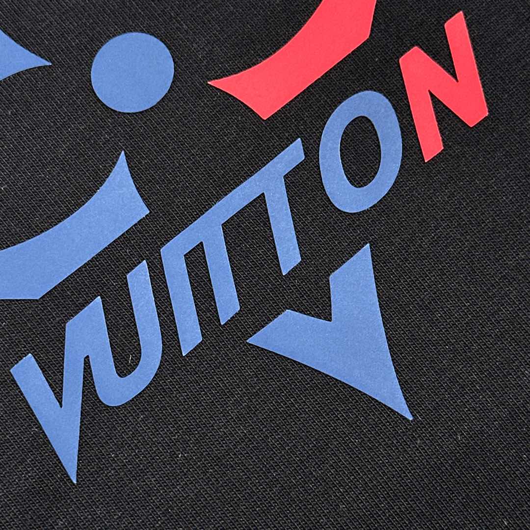 LV BLACK COTTON T-SHIRT 238909