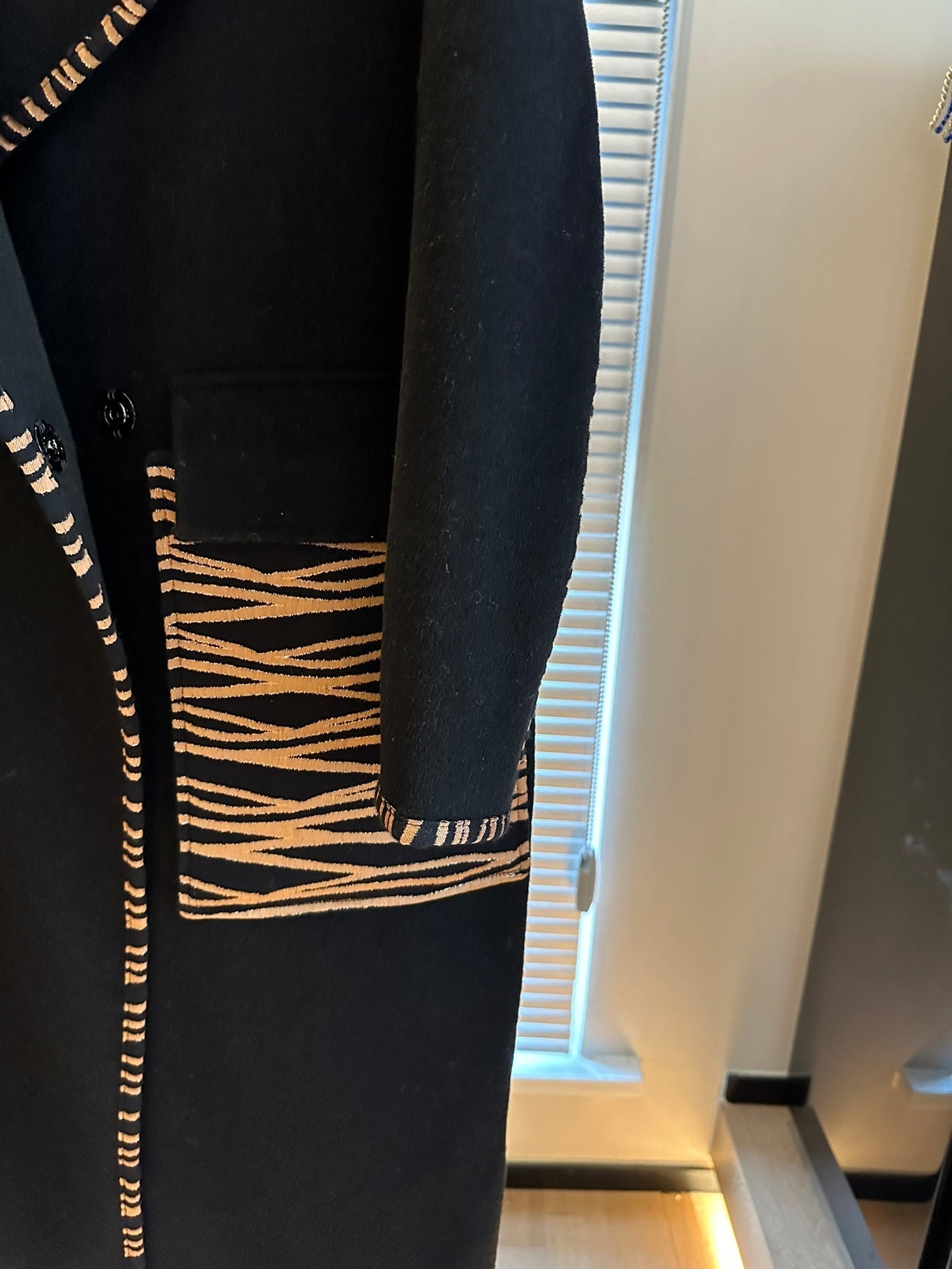 HERMES 25S DESIGNER CASHMERE COAT 180