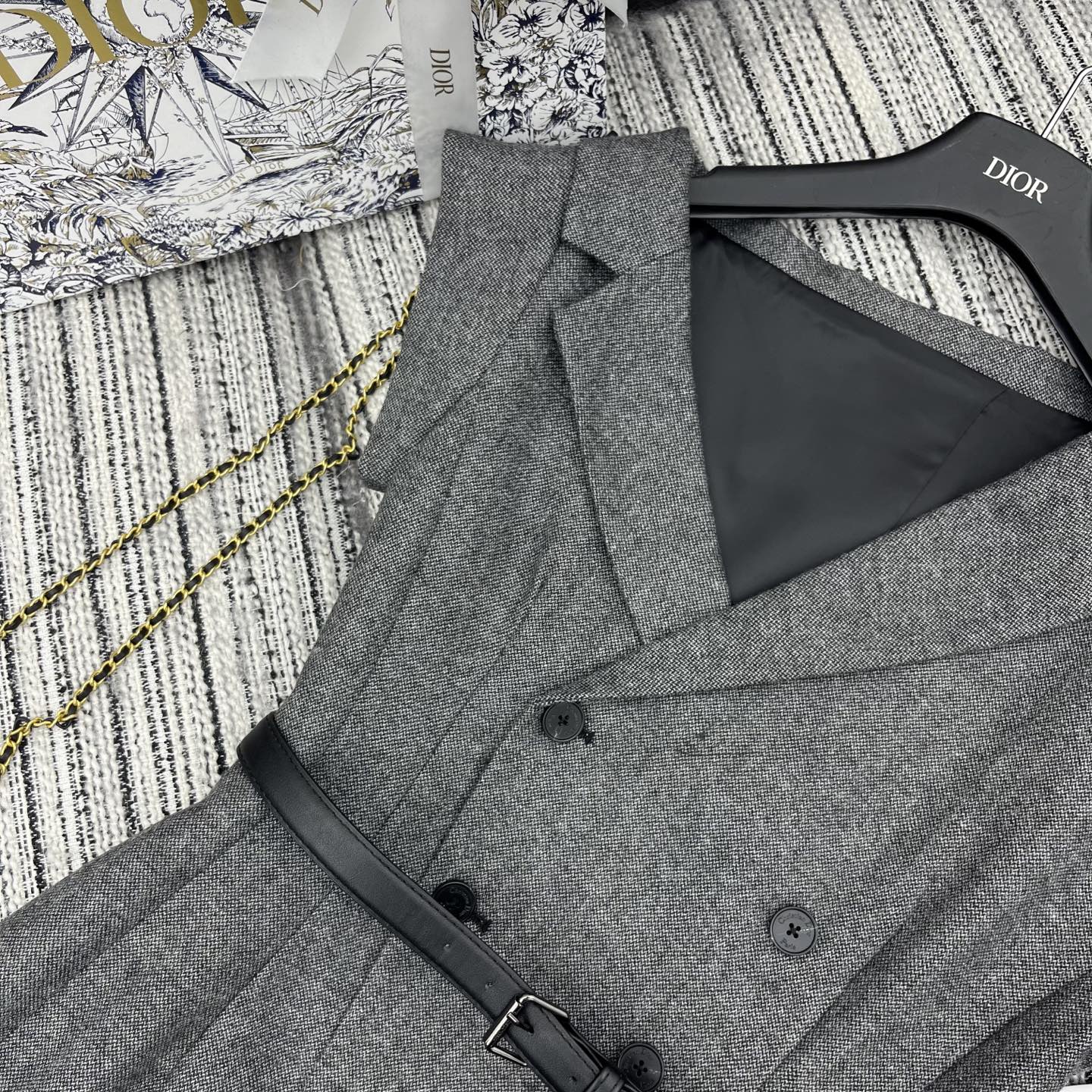 DIOR 25S VEST DRESS 802