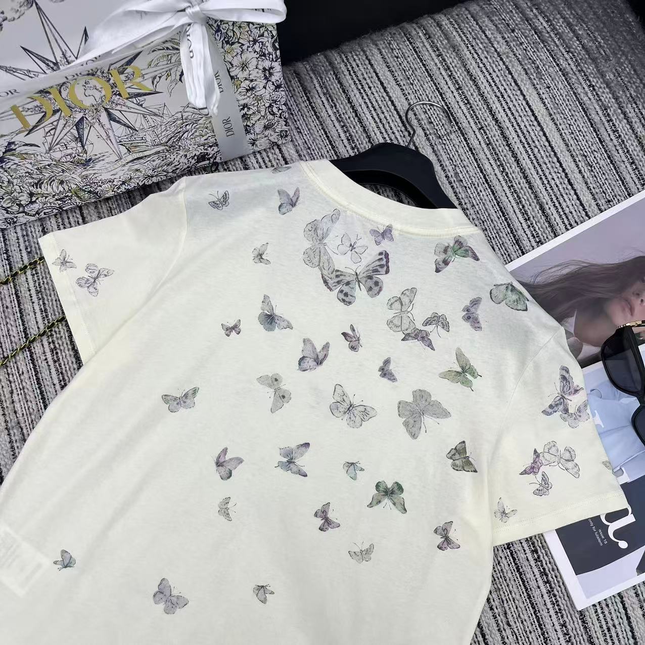 DIOR 25S SHORT-SLEEVE CREW NECK T-SHIRT 839