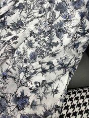 DIOR SHIRT DRESS WITH STAND COLLAR 198035