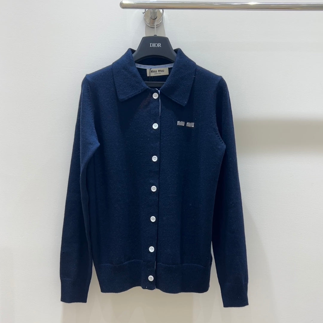 MIUMIU 26S POLO CARDIGAN 1552