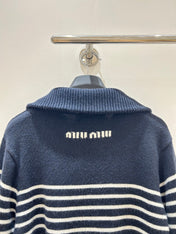 MIUMIU 26S HALF-ZIP SWEATER 1598