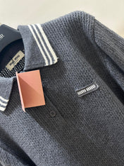 MIUMIU 26S POLO SWEATER 1597