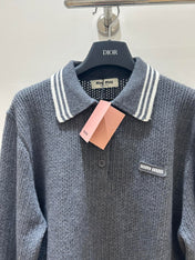 MIUMIU 26S POLO SWEATER 1597