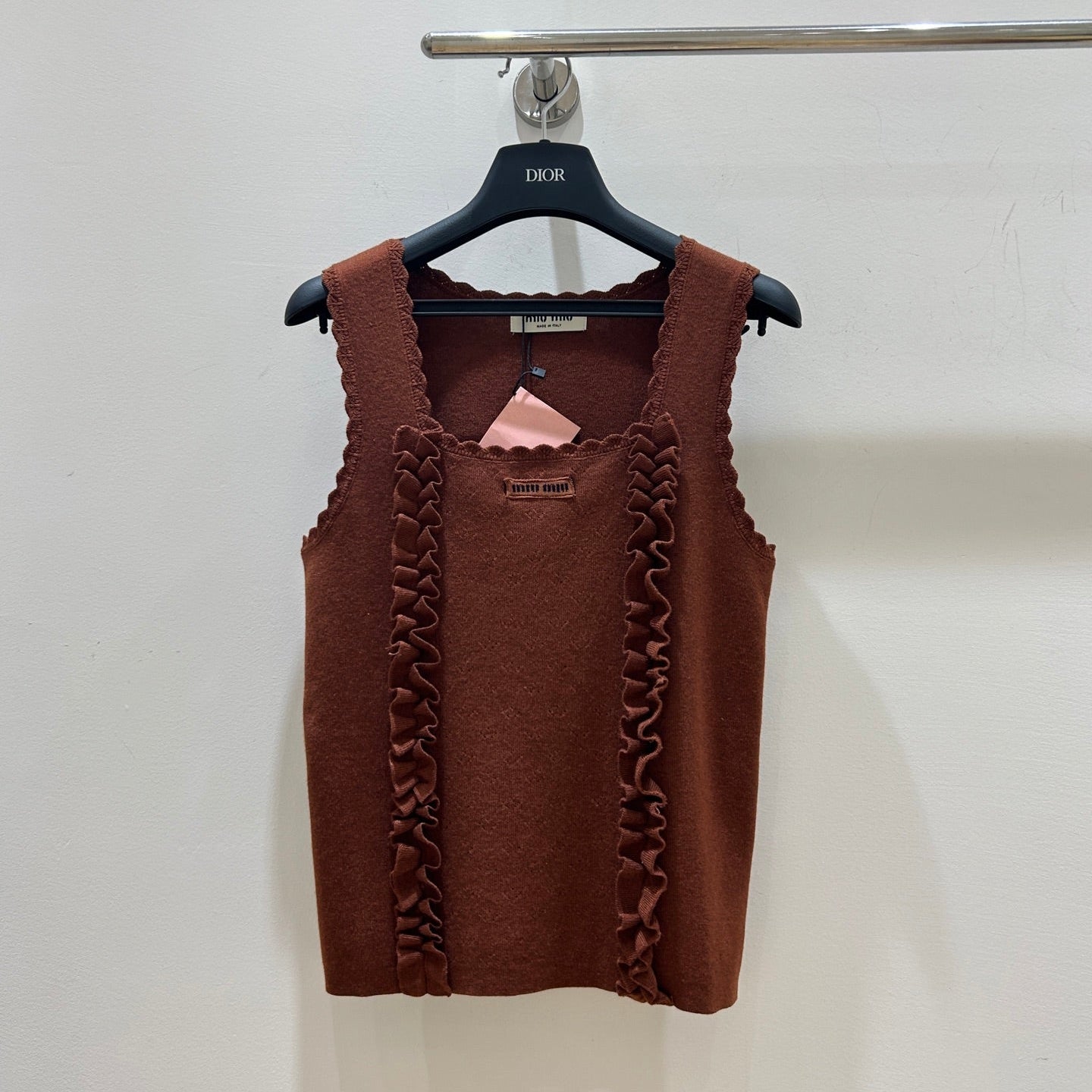 MIUMIU 26S KNIT TANK TOP 1519