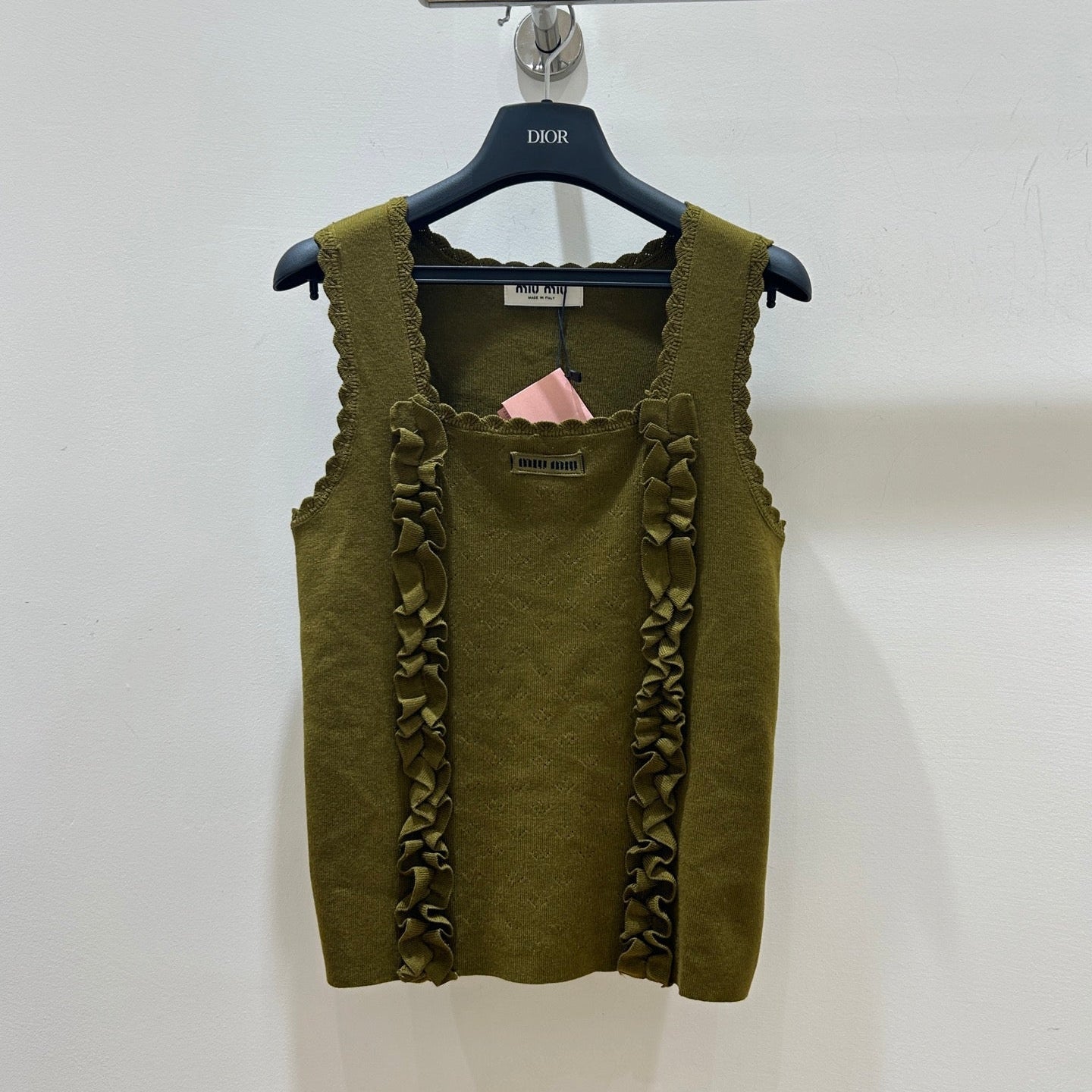 MIUMIU 26S KNIT TANK TOP 1520