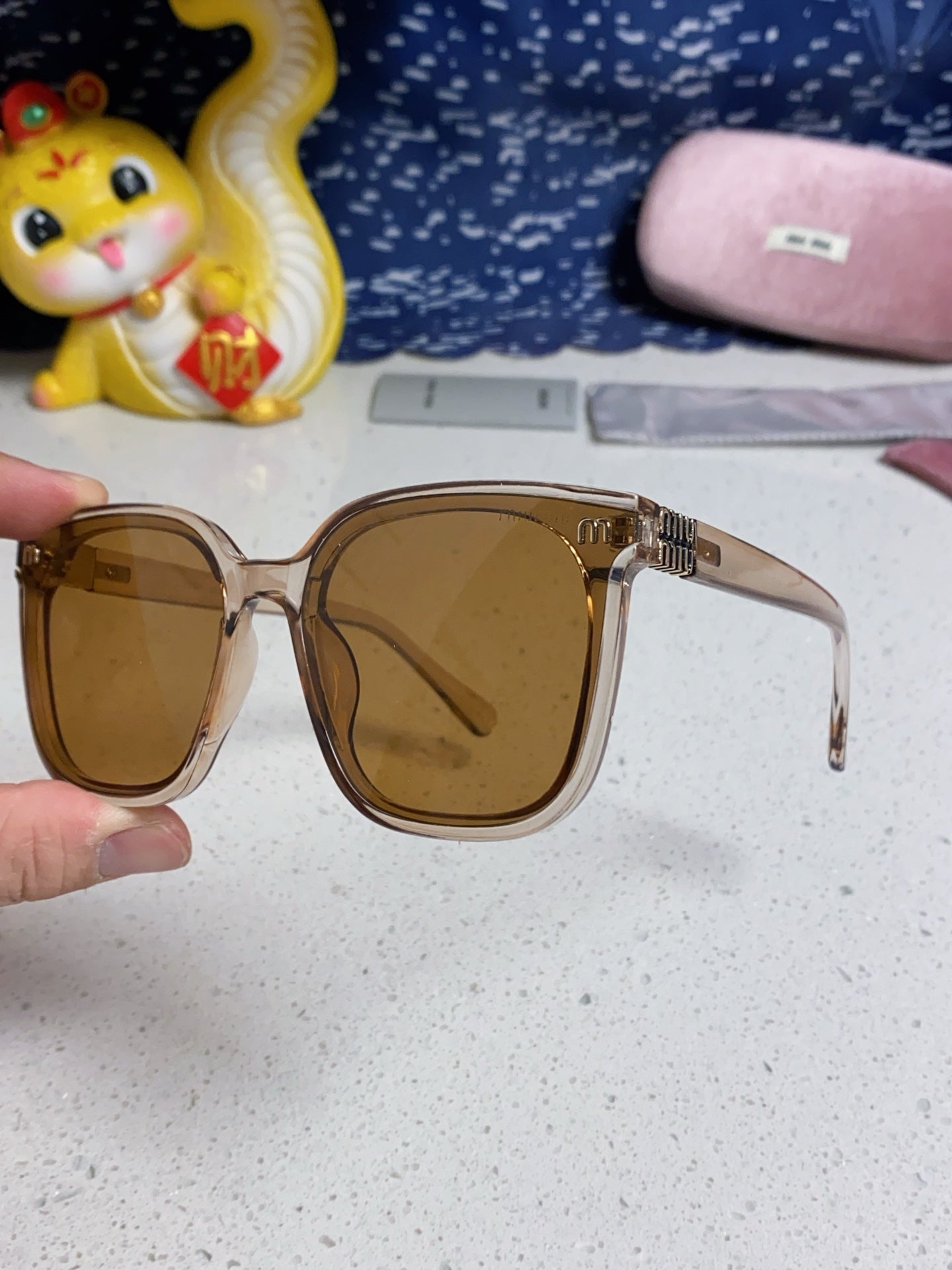 MIUMIU 26S SQUARE FRAME IN ACETATE 438007