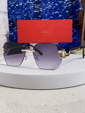 CARTIER 26S SQUARE OVERSIZE FRAME IN METAL 443236