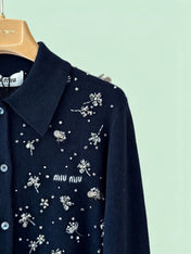 MIUMIU 26S POLO CARDIGAN 1560