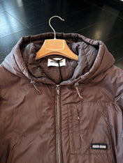 MIUMIU 26S HOODED PUFFER JACKET 1558