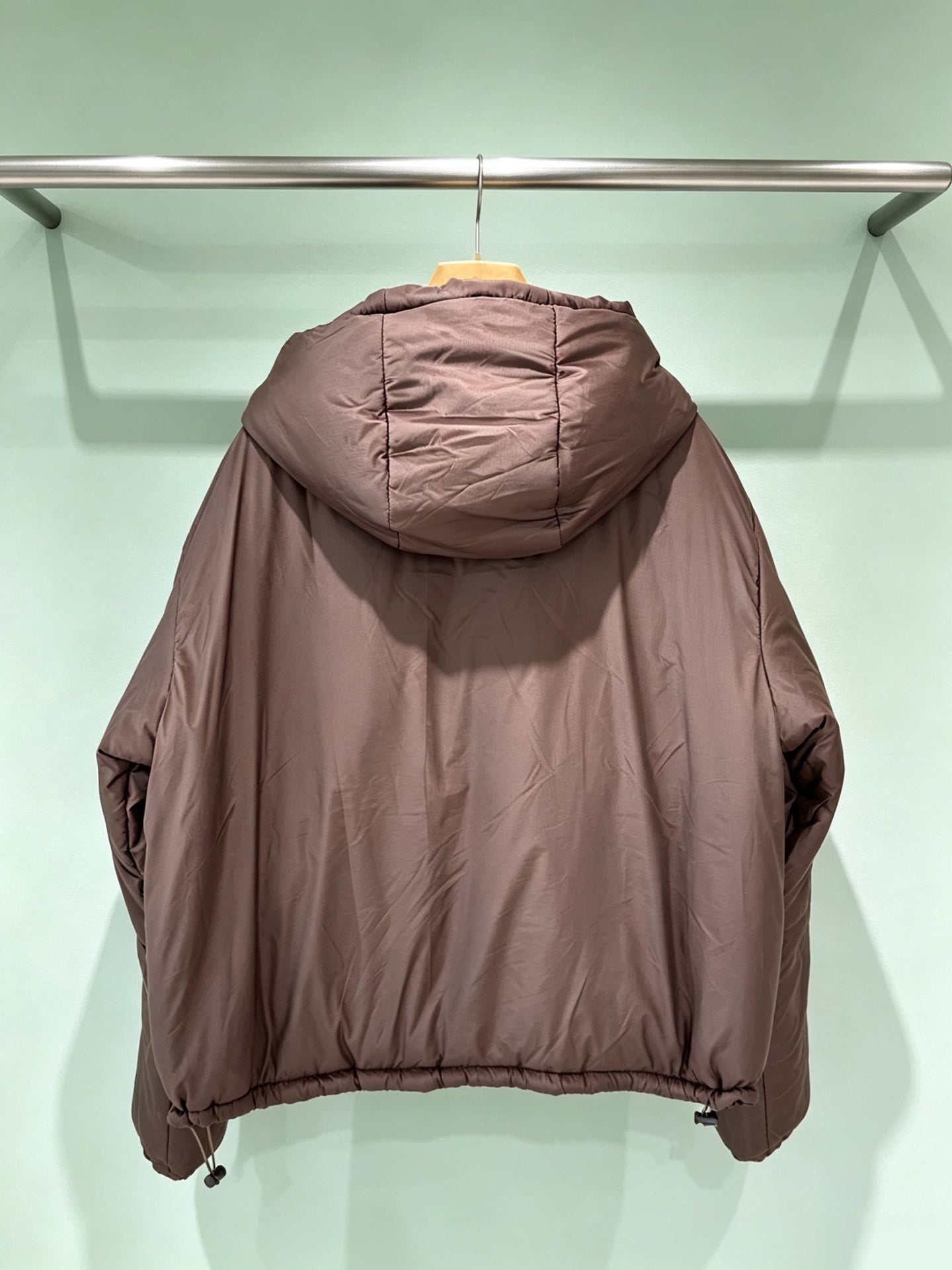 MIUMIU 26S HOODED PUFFER JACKET 1558