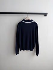 MIUMIU 26S ZIP-UP KNIT CARDIGAN 1593