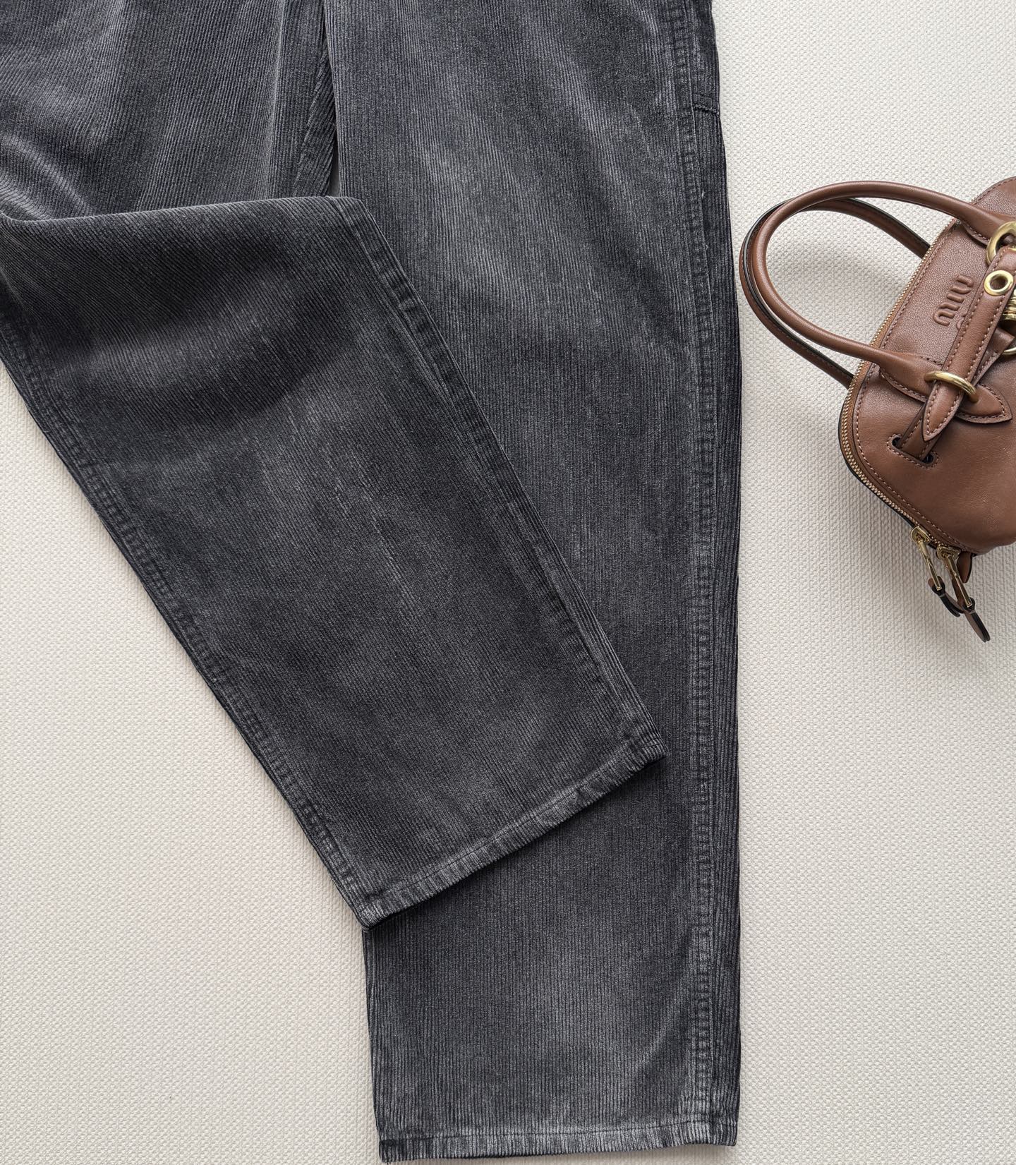MIUMIU 26S CORDUROY CARGO PANTS 1499