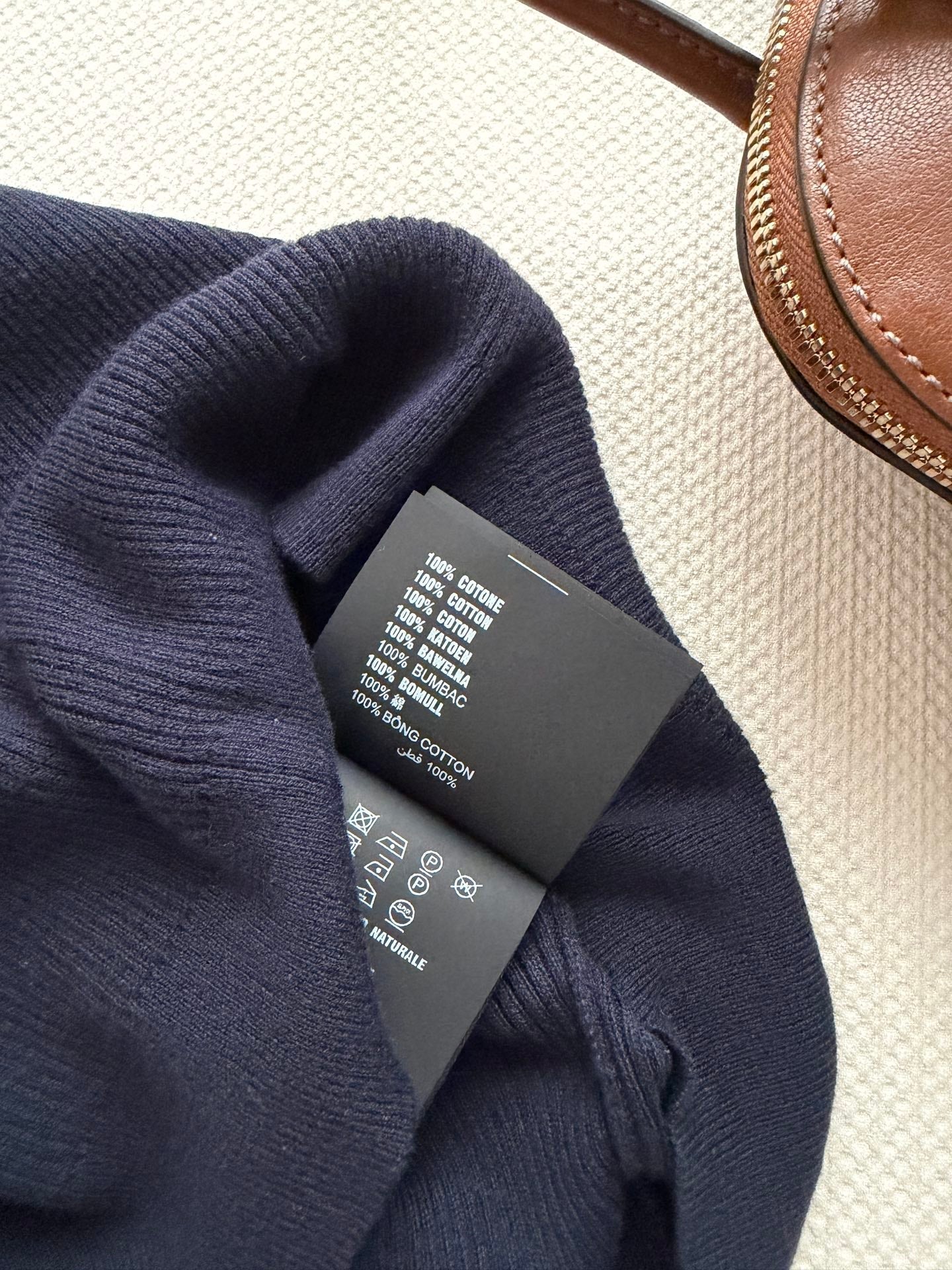 MIUMIU 26S HALF-ZIP RIBBED KNIT DRESS 1544