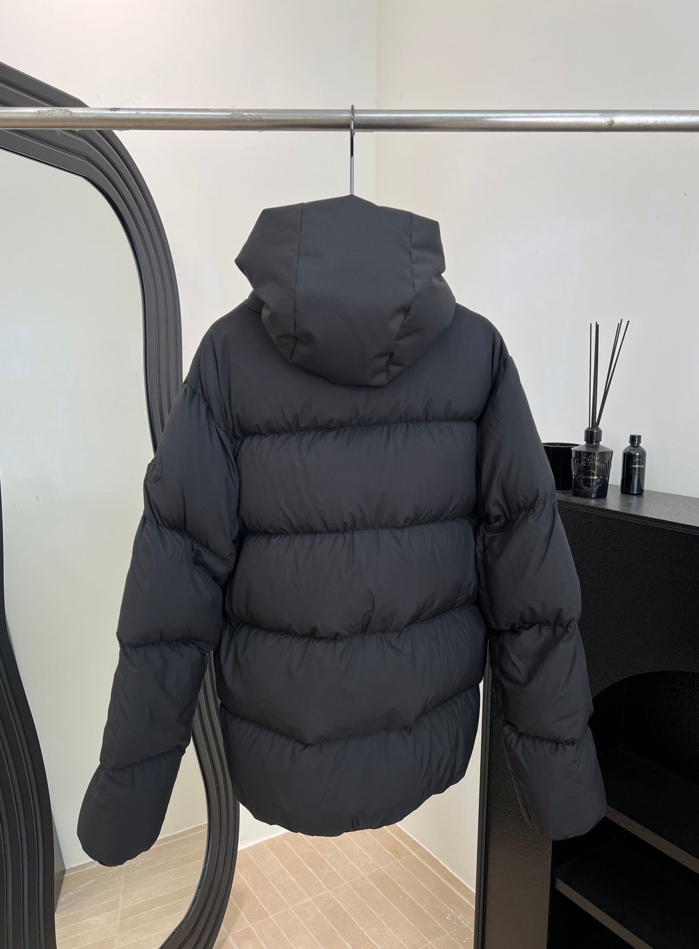 MONCLER 25S HOODED PUFFER JACKET 416