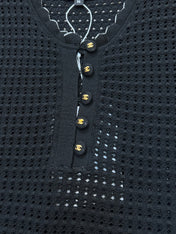 CHANEL 26S SLEEVELESS KNIT TOP 1497