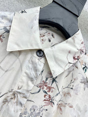 DIOR FLORAL LONG DRESS 275014