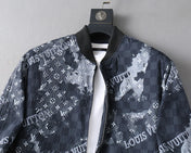 LV NAVY BLUE MONOGRAM AND DAMIER JACKET 239046