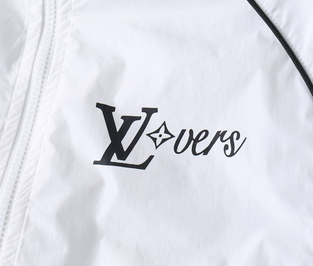 LV WINDBREAKER JACKET WHITE 239048