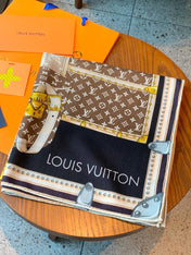 LV 26S SCARF 135 IN CASHMERE AND SILK 320942