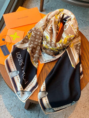 LV 26S SCARF 135 IN CASHMERE AND SILK 320942
