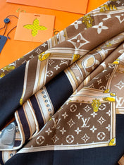 LV 26S SCARF 135 IN CASHMERE AND SILK 320942