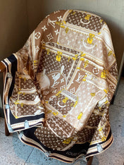 LV 26S SCARF 135 IN CASHMERE AND SILK 320942