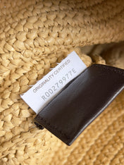 SARDINE CHAIN 33 IN NATURAL RAFFIA