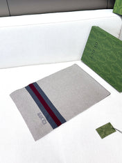 SCARF 180 CM IN HARBOR GRAY CASHMERE 398452