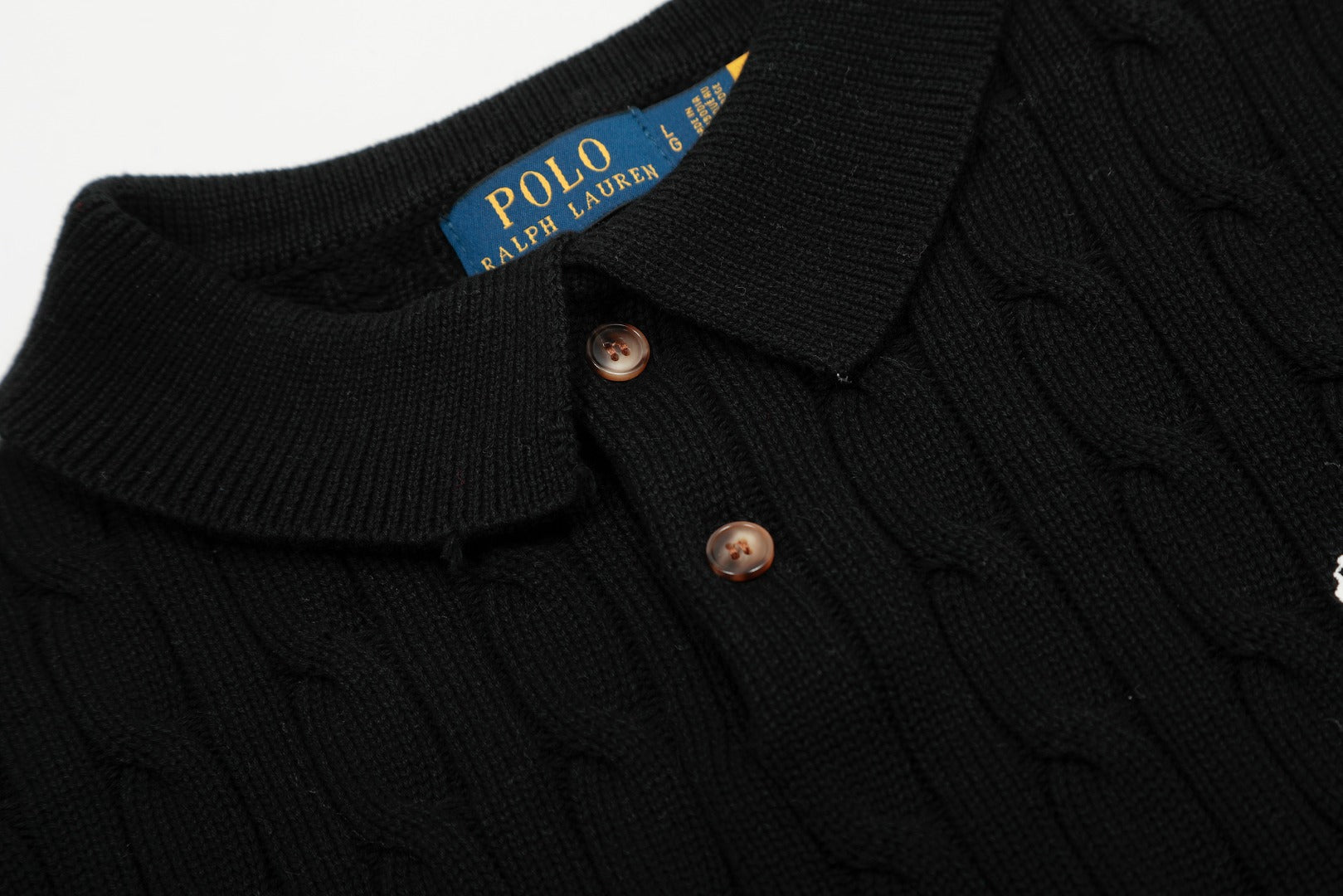 RALPH LAUREN SHORT-SLEEVE POLO KNIT SWEATER STYLE 434
