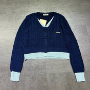 MIUMIU 26S CROPPED CARDIGAN JACKET 1502