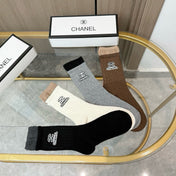 CHANEL 26S CREW SOCKS 410315 (1 BOX)