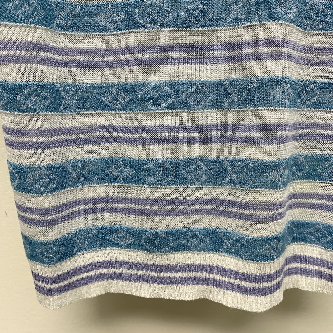 LV STRIPED CREW NECK T-SHIRT 268099