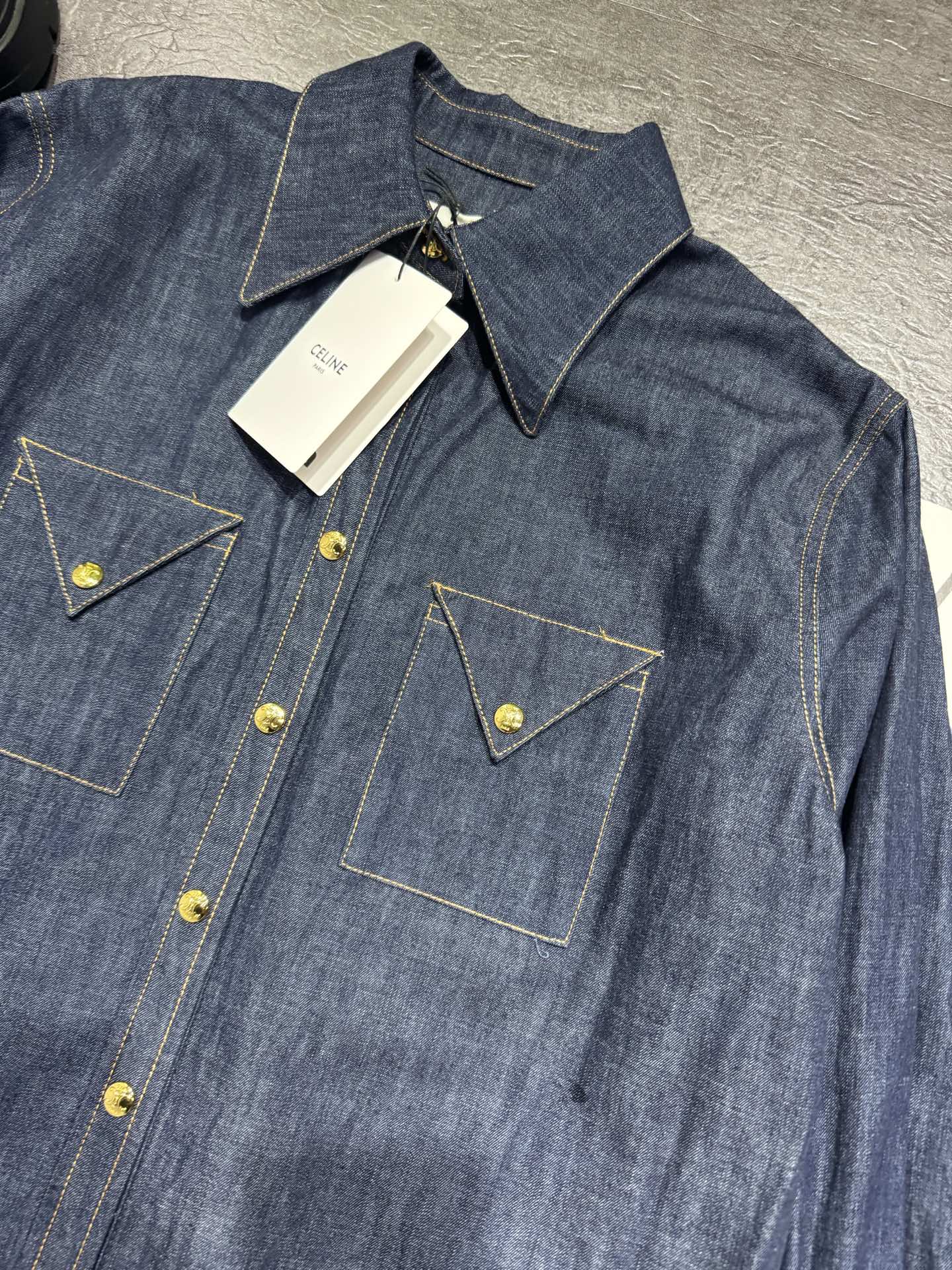 CELINE 26S DENIM SHIRT 382