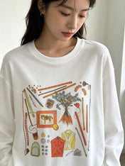 HERMES 26S LONG SLEEVE T-SHIRT 858