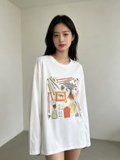 HERMES 26S LONG SLEEVE T-SHIRT 858
