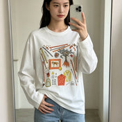 HERMES 26S LONG SLEEVE T-SHIRT 858