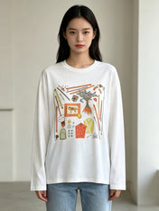 HERMES 26S LONG SLEEVE T-SHIRT 858