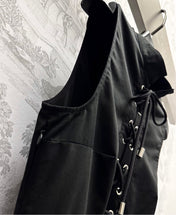 DIOR 25S DRAWSTRING VEST DRESS 264662