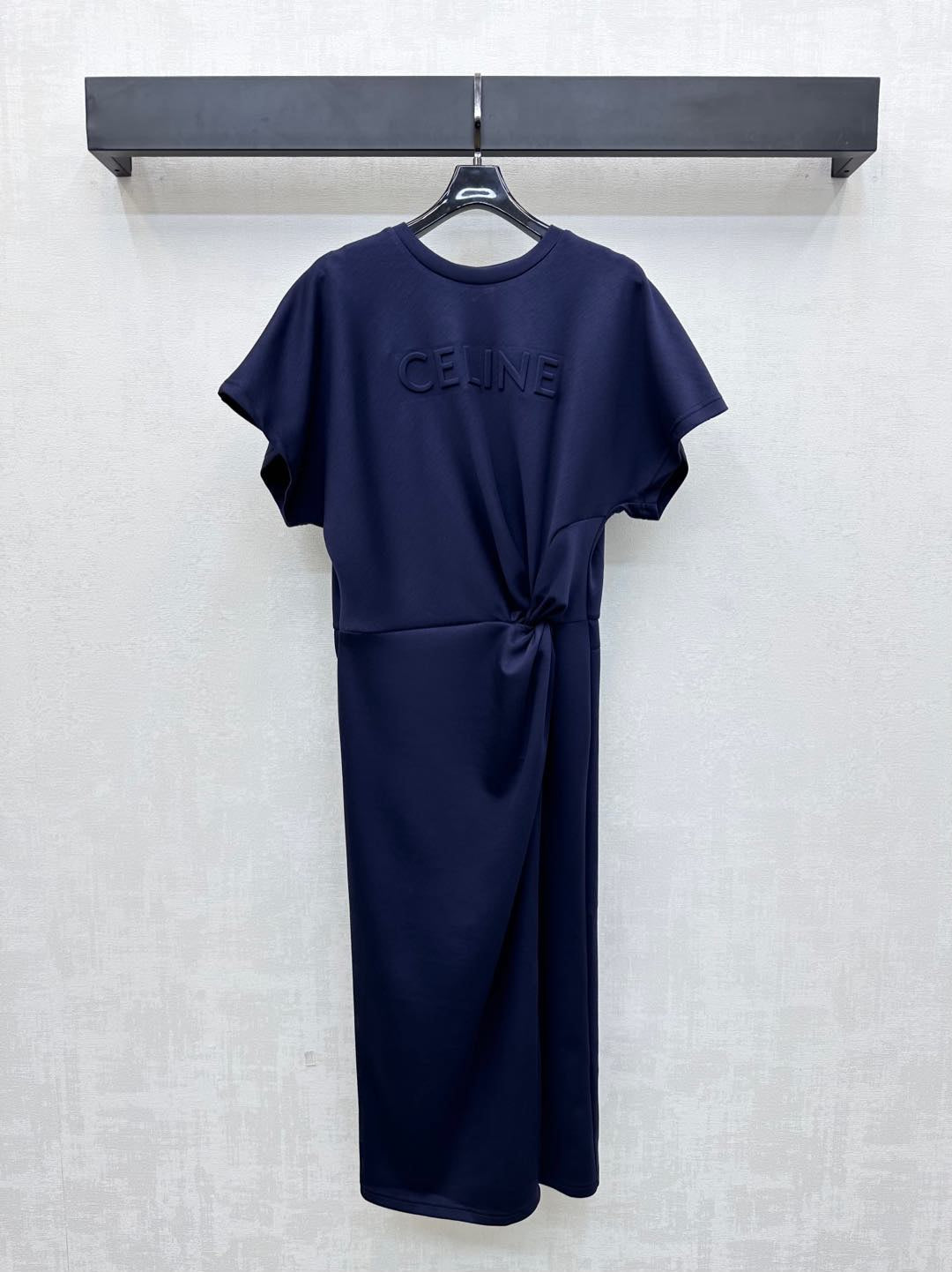CELINE SHORT SLEEVE LONG DRESS 274432