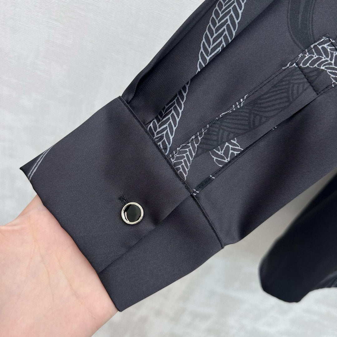 HERMES 26S SILK SHIRT 580